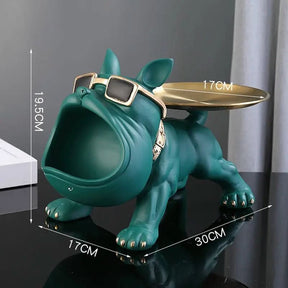 Bulldog Francês Decoração Boca Grande Edição Limitada - Minha loja