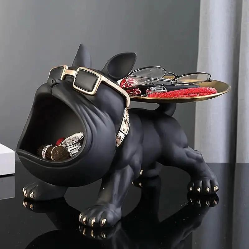 Französische Bulldogge, Dekoration mit großem Mund, limitierte Auflage – Mein Shop