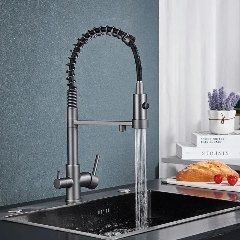 Torneira de Cozinha Gourmet Monocomando Com Filtro – Design, Praticidade e Água Pura - Minha loja