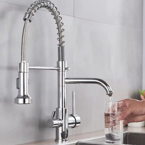 Torneira Para Cozinha Gourmet Monocomando Com Filtro Neptunus - Minha loja