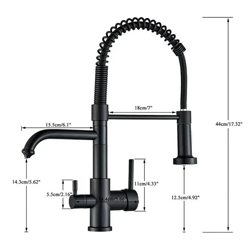 Torneira Para Cozinha Gourmet Monocomando Com Filtro Neptunus - Minha loja