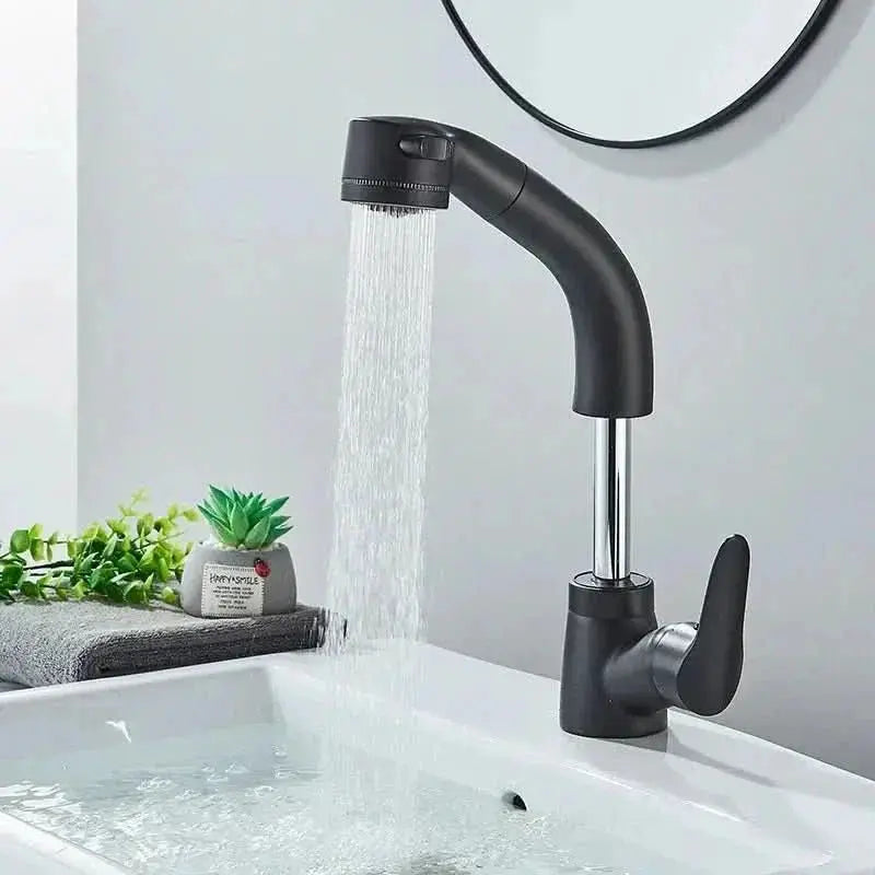 Ausziehbarer Gourmet-Badezimmerhahn von Zenith – Mein Shop