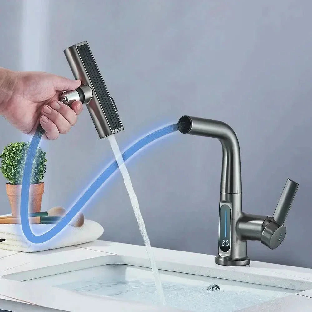 Torneira Para Banheiro Monocomando Digital Cascata - Minha loja
