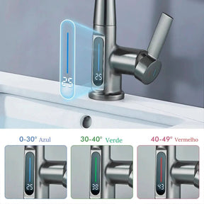 Torneira Para Banheiro Monocomando Digital Cascata - Minha loja