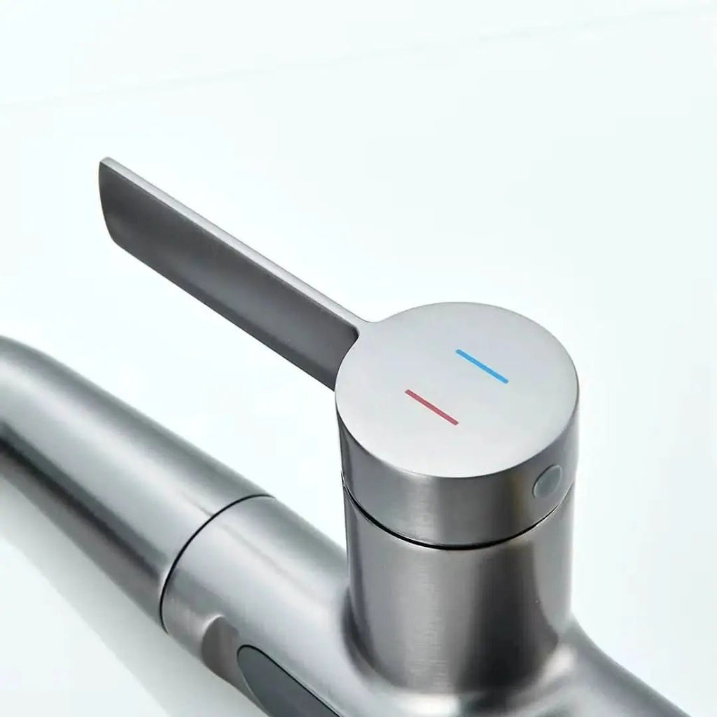 Digitaler Wasserfall-Einhand-Badezimmerhahn - Mein Shop