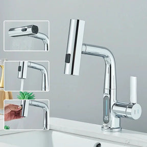 Torneira Para Banheiro Monocomando Digital Cascata - Minha loja