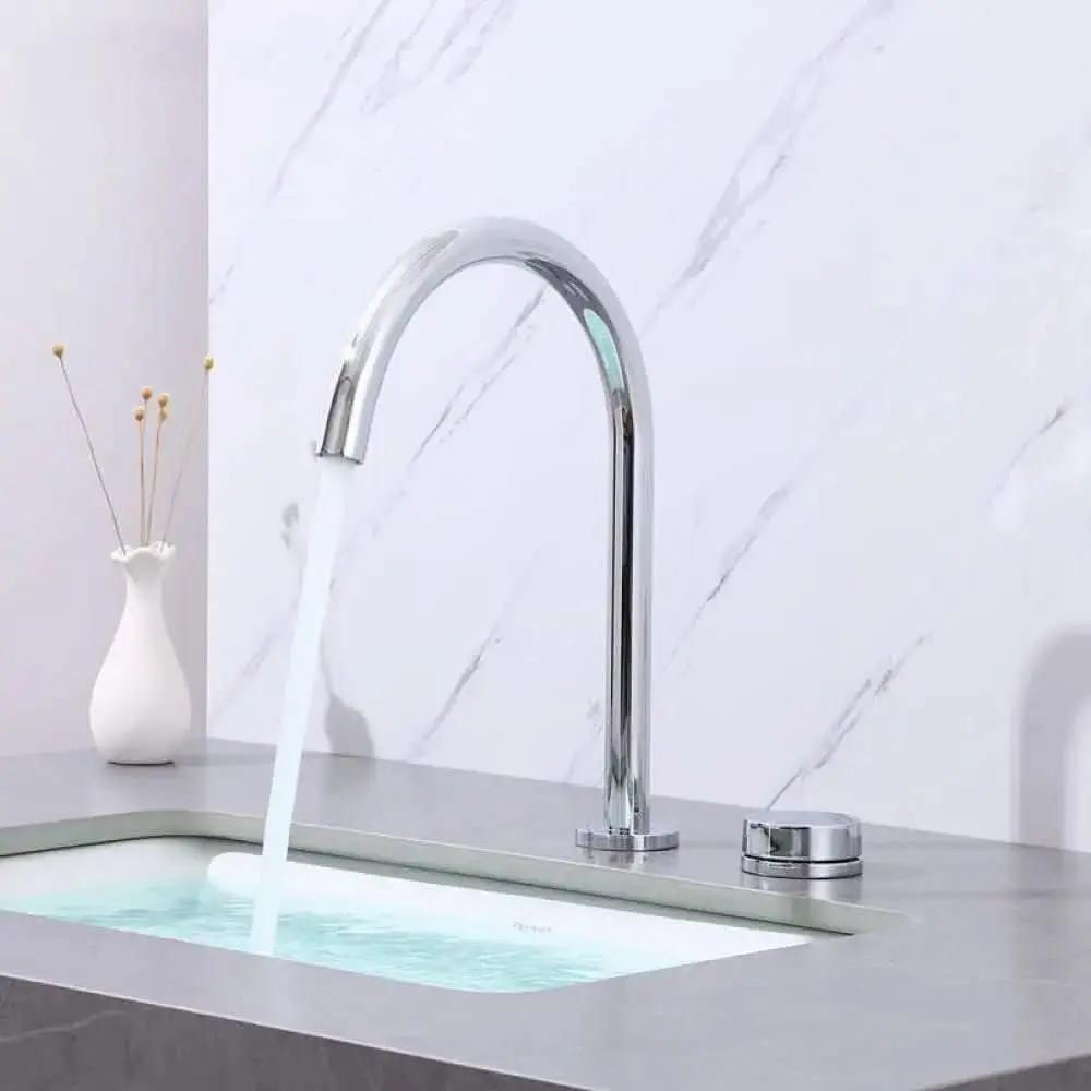 Badarmatur mit hohem Auslauf und 360-Grad-Drehung – Mein Shop