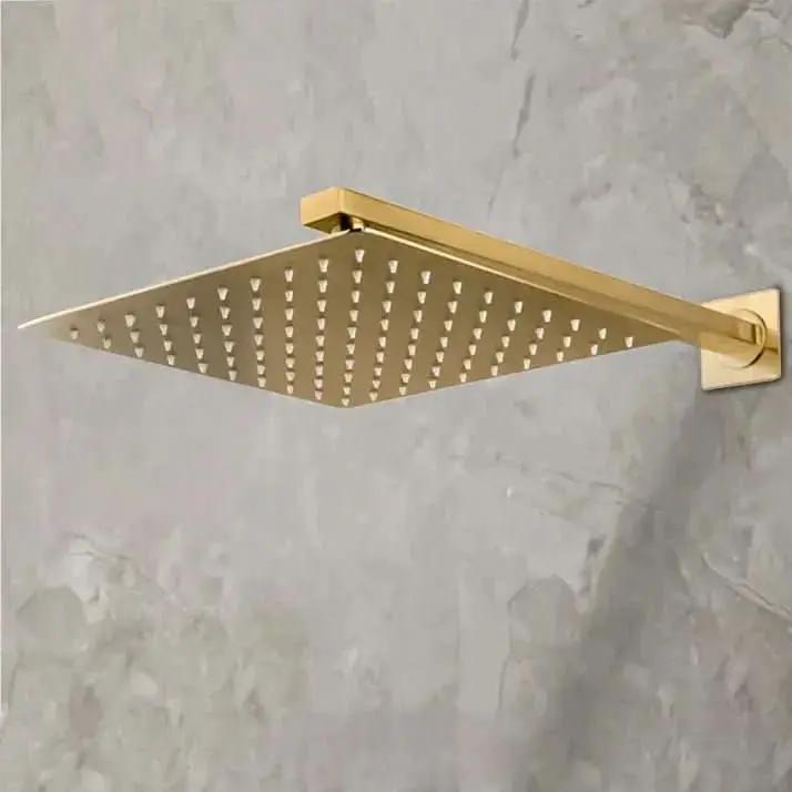 Goldene Badezimmerdusche aus Edelstahl – Mein Shop