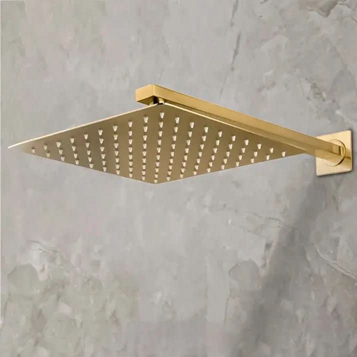 Chuveiro Para Banheiro Dourado Inox - Minha loja