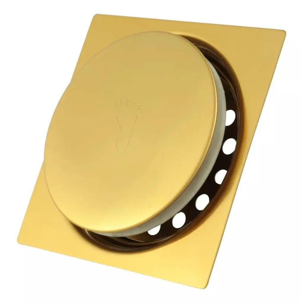 Válvula Click Inteligente Quadrado Dourado - Minha loja
