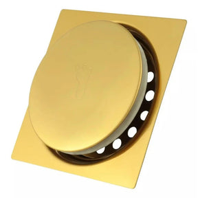Válvula Click Inteligente Quadrado Dourado - Minha loja