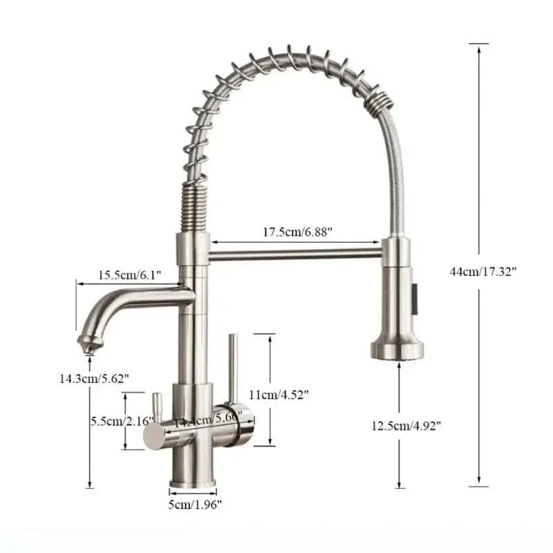 Torneira para Cozinha Gourmet Monocomando com Filtro - Estilo e Funcionalidade para Sua Cozinha - Minha loja