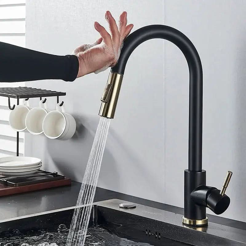 Torneira Monocomando Para Cozinha Com Rotação 360 – Praticidade e Design Moderno - Minha loja