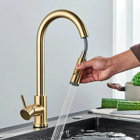 Torneira Monocomando Para Cozinha Com Rotação 360 – Praticidade e Design Moderno - Minha loja