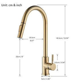 Torneira Monocomando Para Cozinha Com Rotação 360 – Praticidade e Design Moderno - Minha loja