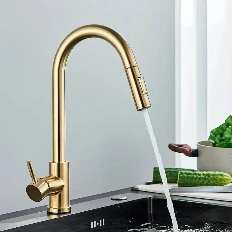 Torneira Monocomando Para Cozinha Com Rotação 360 – Praticidade e Design Moderno - Minha loja