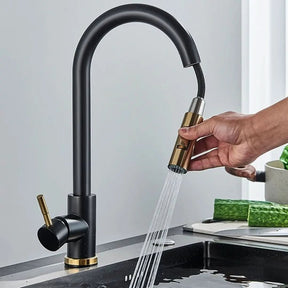 Torneira Monocomando Para Cozinha Com Rotação 360 – Praticidade e Design Moderno - Minha loja