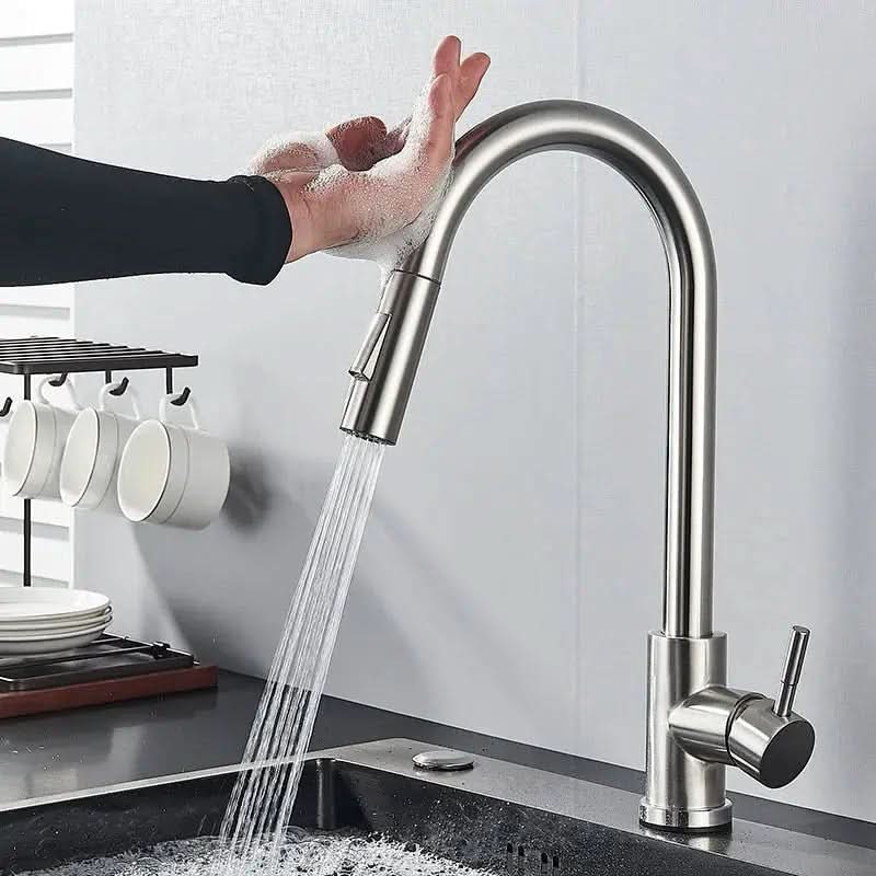 Torneira Monocomando Para Cozinha Com Rotação 360 – Praticidade e Design Moderno - Minha loja