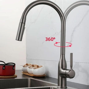 Torneira Gourmet Para Cozinha Monocomando Modelo Com Jato Extensível - Minha loja