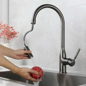 Torneira Gourmet Para Cozinha Monocomando Modelo Com Jato Extensível - Minha loja