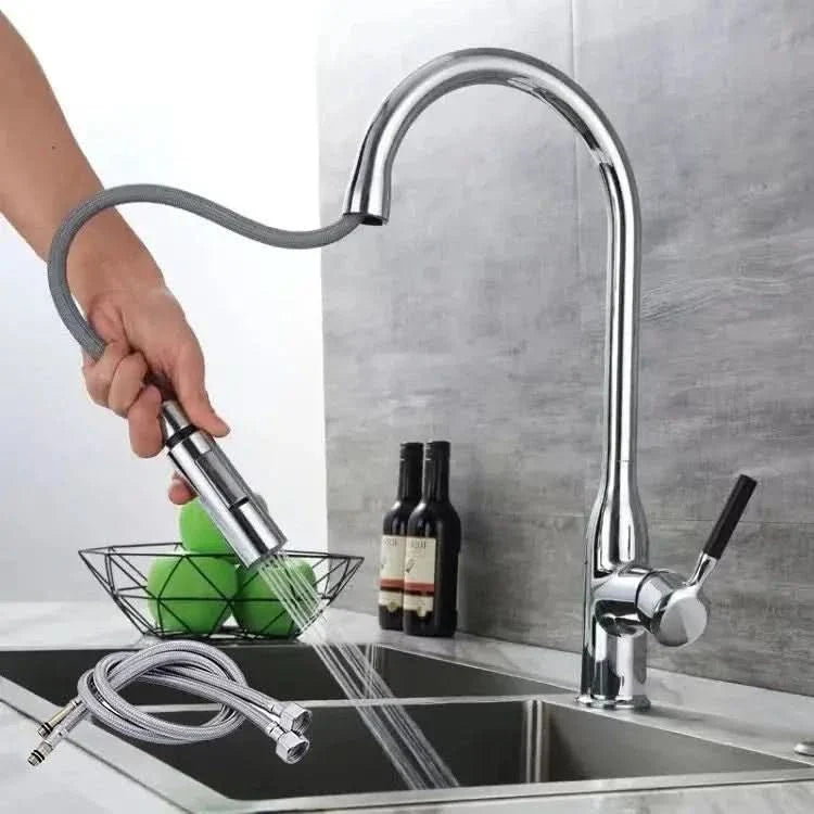 Torneira Gourmet Para Cozinha Monocomando Modelo Com Jato Extensível - Minha loja
