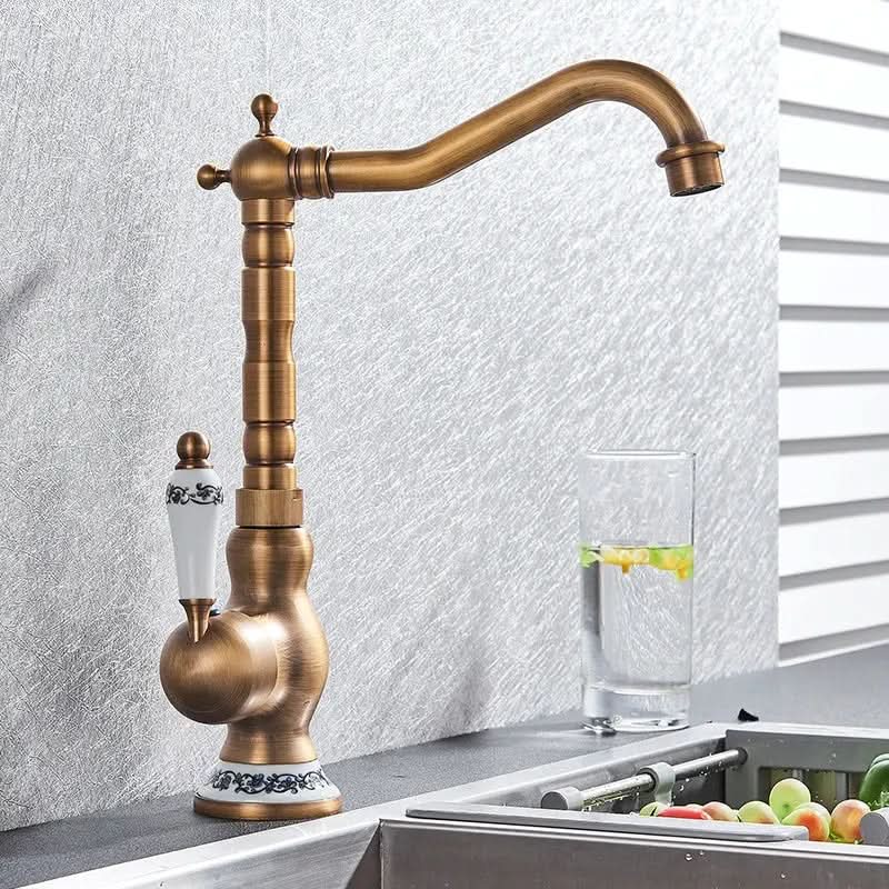 Torneira para Banheiro Monocomando Modelo Antique Luxe - Estilo Clássico e Sofisticação - Minha loja