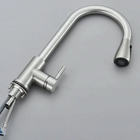 Torneira Monocomando Para Cozinha Níquel Escovado Com Extensor - Minha loja