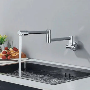 Torneira De Parede Para Cozinha Rotação 360 - Minha loja