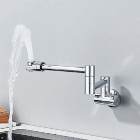 Torneira De Parede Para Cozinha Rotação 360 - Minha loja