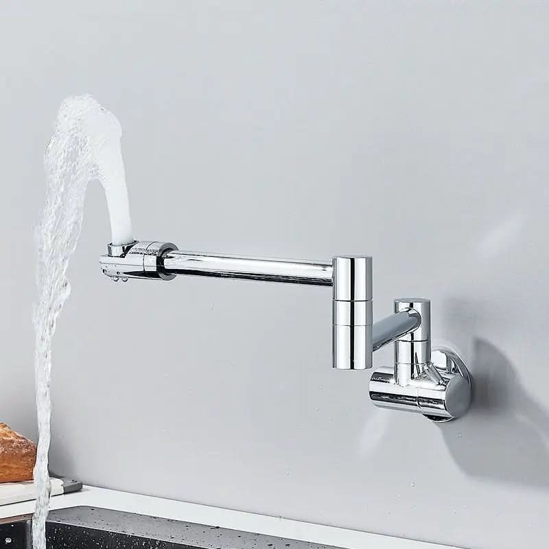 Torneira De Parede Para Cozinha Rotação 360 - Minha loja