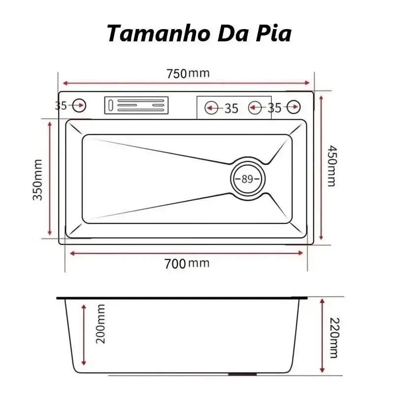 Gourmet Kitchen Cuba Kit Flexibler Wasserhahn aus Edelstahl – Mein Shop