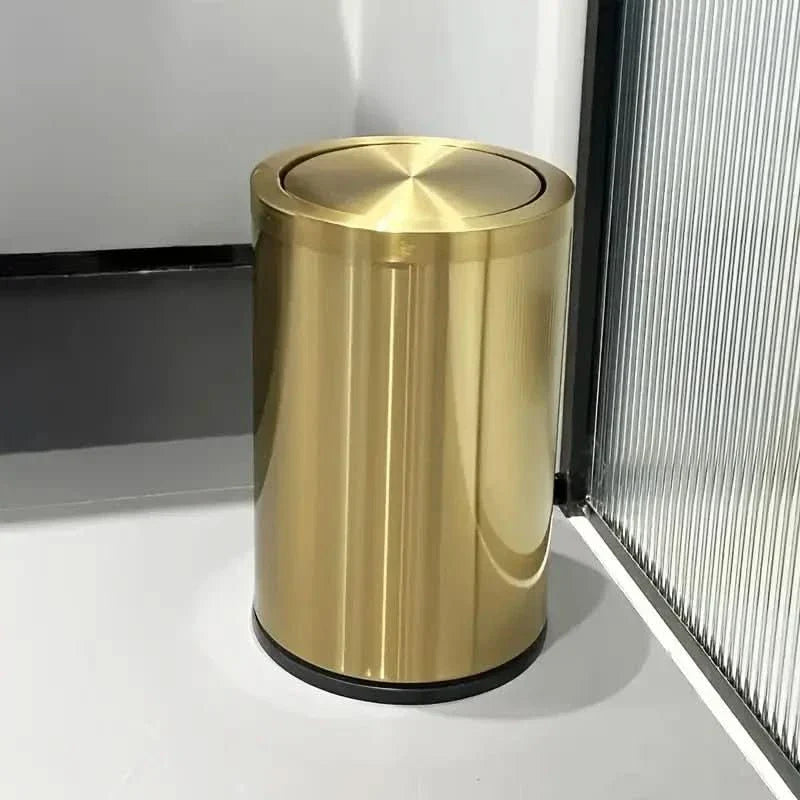 Lixeira Moderna Aço Inoxidável 9 Litros - Minha loja