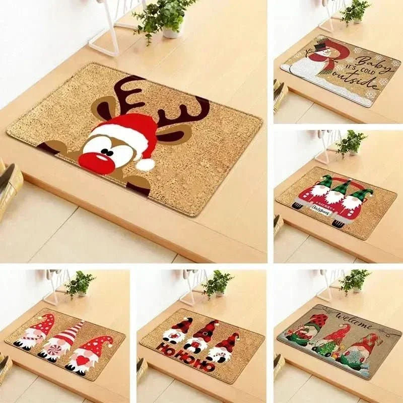 Decoração De Natal Tapetes Natalinos 40x60cm - Minha loja