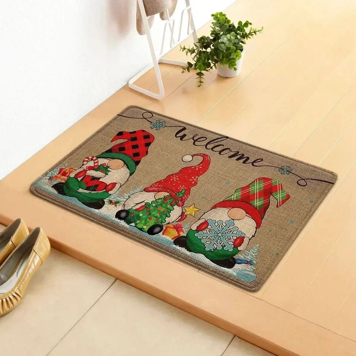 Decoração De Natal Tapetes Natalinos 40x60cm - Minha loja