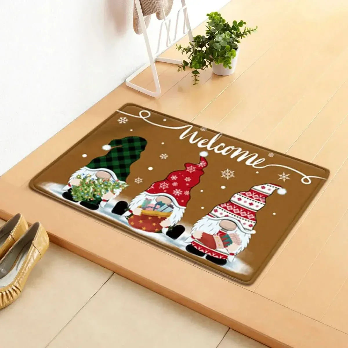 Decoração De Natal Tapetes Natalinos 40x60cm - Minha loja