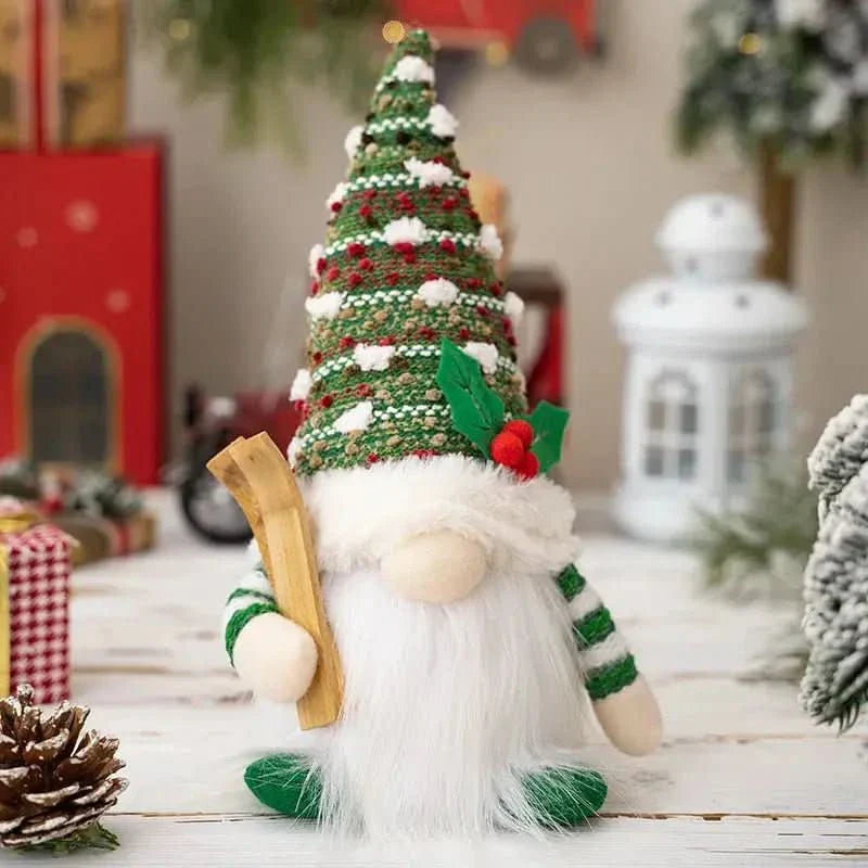 Decoração De Natal Elfos Luminosos Enfeites Natalinos - Minha loja