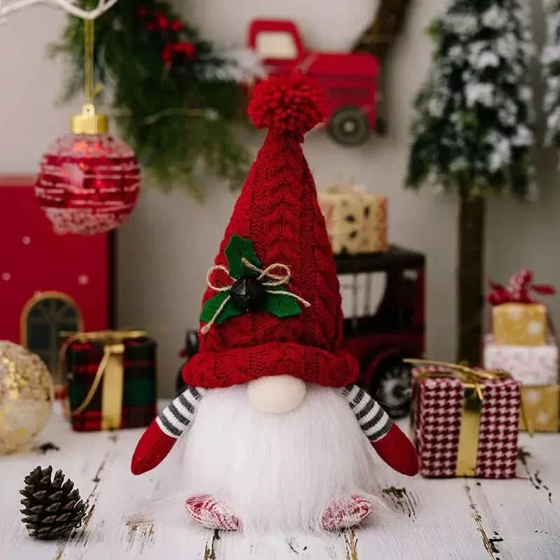 Decoração De Natal Elfos Luminosos Enfeites Natalinos - Minha loja