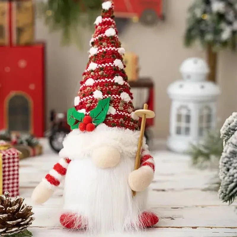 Decoração De Natal Elfos Luminosos Enfeites Natalinos - Minha loja