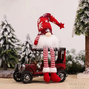 Decoração De Natal Gnomos Pernas Longas Enfeites Natalinos - Minha loja