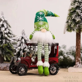 Decoração De Natal Gnomos Pernas Longas Enfeites Natalinos - Minha loja