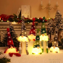 Decoração De Natal Gnomos Pernas Longas Enfeites Natalinos - Minha loja