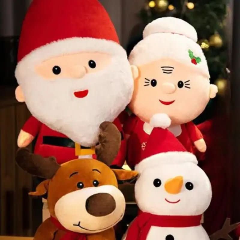 Decoração Natal Bonecos de Pelúcia Natalinos - Minha loja