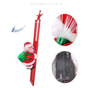 Enfeite Natalino Papai Noel Com Música - Minha loja