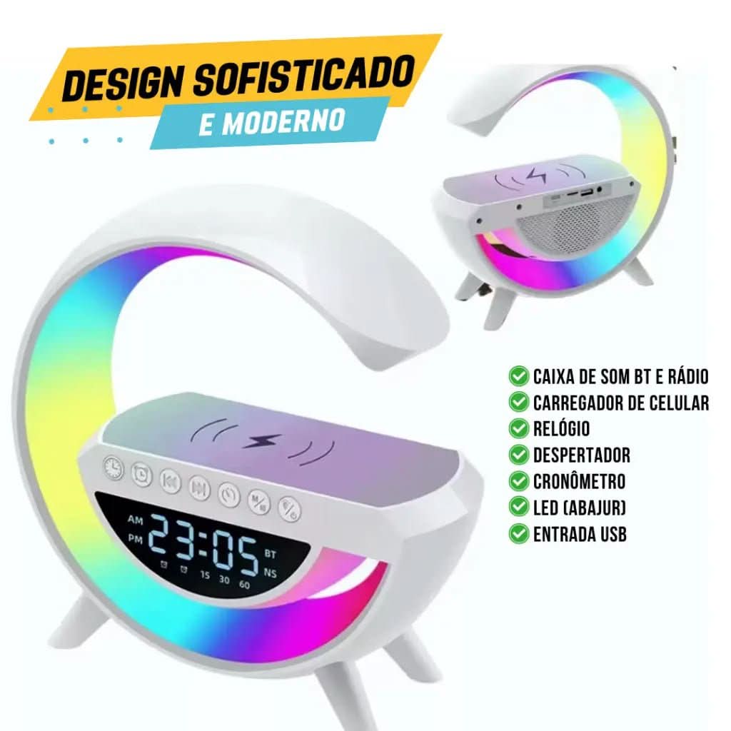 Luminária Inteligente De Mesa Smart G-Speaker - Minha loja