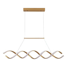 Pendente Led Lustre Preto/Dourado Para Sala de Jantar Decoração - Minha loja
