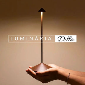 Luminária De Mesa Portátil Dilla - Minha loja