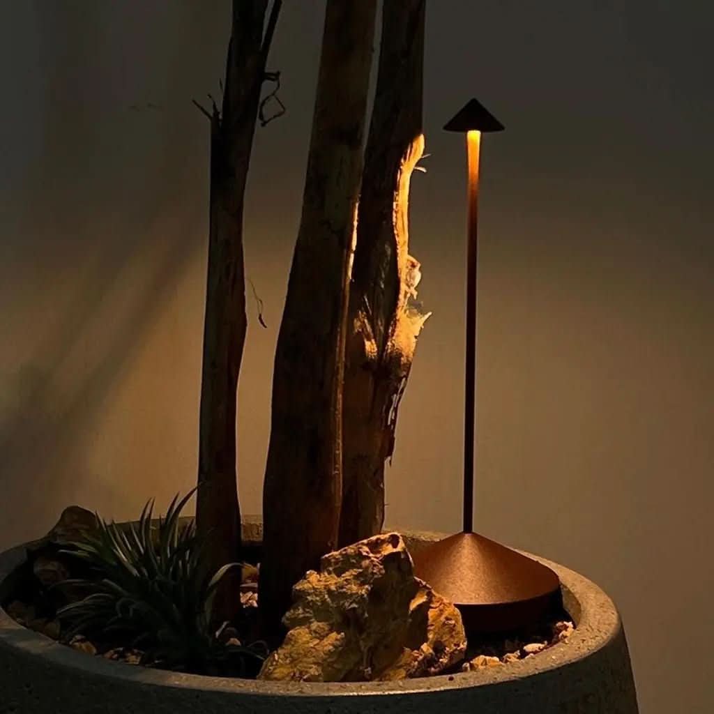 Luminária De Mesa Portátil Dilla - Minha loja