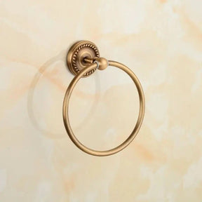 Conjunto de Acessórios de Banheiro Estilo Vintage - Elegância e Charme para Seu Banheiro - Minha loja