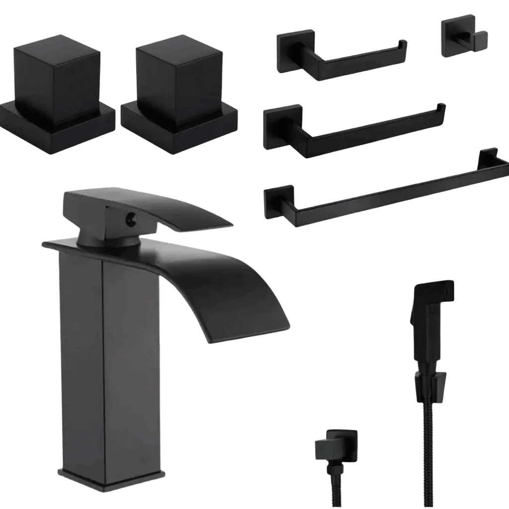 Komplettes Badezimmer-Renovierungsset 5-teilig – Verwandeln Sie Ihr Badezimmer praktisch – Mein Shop