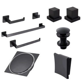 Kit Completo 'Bella Essenza' - Conjunto de Acabamentos para Banheiro com 9 Peças - Minha loja
